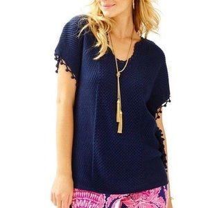 Lilly Pulitzer Keating Sweater Navy